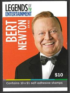 Booklet, Bert Newton, AM, MBE, Australia,  , Entertainers, Famous People