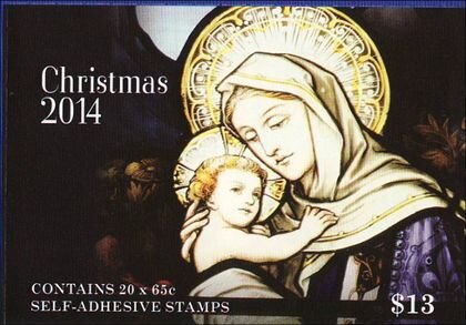 Booklet, Christmas 2014 - Mary & Jesus, Australia,  , Christmas