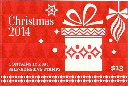 Booklet, Christmas 2014 - Tree and Gift, Australia,  , Christmas, Presents / Gifts, Trees