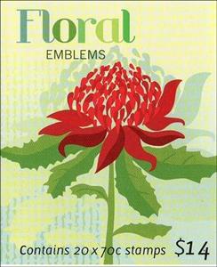 Booklet, Floral Emblems, Australia,  , Flowers, Plants (Flora)