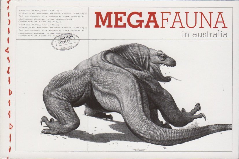 Megafauna - Premium booklet