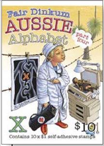 Booklet, X is For..., Australia,  , Education, Letters (Alphabet), Medical Science