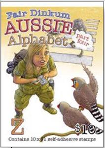 Booklet, Z is For..., Australia,  , Animals (Fauna), Birds, Education, Letters (Alphabet), Zoos