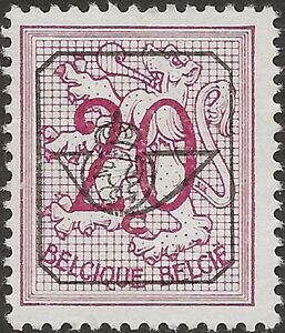 Number on Heraldic Lion - 16 teeth vertical