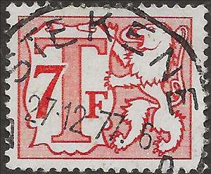 Stamp, Numeral, Belgium,  , Coats of Arms, Heraldic Animals, Лев, Numbers