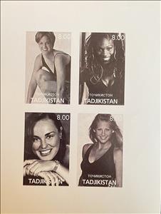 Souvenir Sheet, 2000 Women Tennis Stars Souvenir Sheet, Cinderellas,  , Famous People, Sports, Stars, Tennis