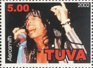 Stamp, Aerosmith, Cinderellas,  , Famous People, Musicians