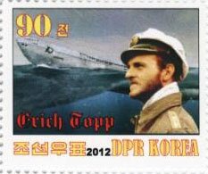 Stamp, German U-Boot, Cinderellas,  , Second World War, Submarines