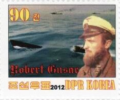 Stamp, German U-Boot, Cinderellas,  , Second World War, Submarines
