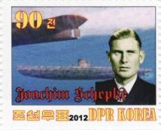Stamp, German U-Boot, Cinderellas,  , Second World War, Submarines