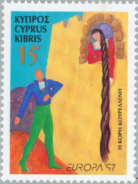 EUROPA 1997 - The Daughter Kourelleni (Cyprus fairy tale)
