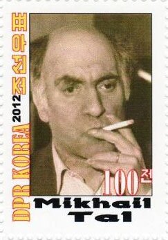 Stamp, Mikhail Tal, Cinderellas,  , Famous People