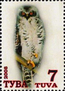 Stamp, Owls, Cinderellas,  , Animals (Fauna), Birds, Owls