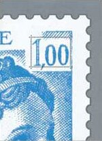 This is not a stamp/Ceci n'est pas un timbre. Blue Sabine 2