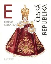 Stamp, Infant Jesus of Prague, Czech Republic,  , Art, Statues
