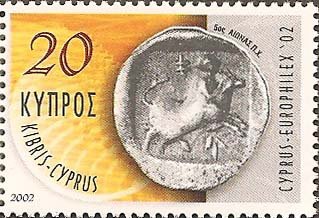 "Europhilex 02" - Silver coin of Stasioikos (449 B.C.)