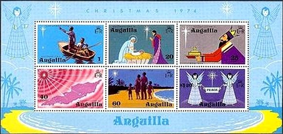 Souvenir Sheet of 6, Christmas