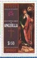 Stamp, St. Anthony, the Hermit, Anguilla,  