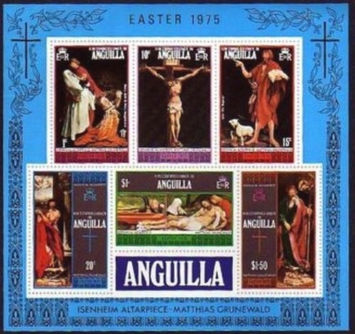 Souvenir Sheet of 6, Easter Paintings