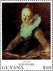 "The Student" - Fragonard