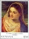 "The Virgin with the Rabbit" - detail of head, Titian