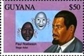 Stamp, Paul Robeson (Actor), Guyana,  , Actors, Famous People