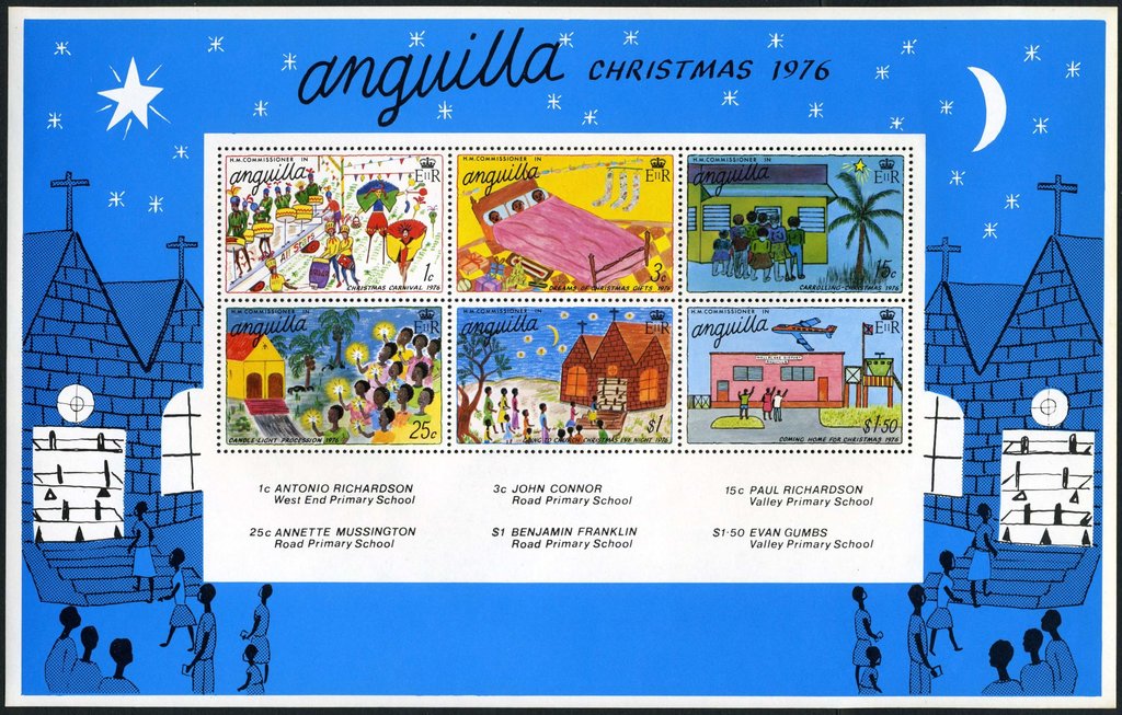 Souvenir Sheet of 6