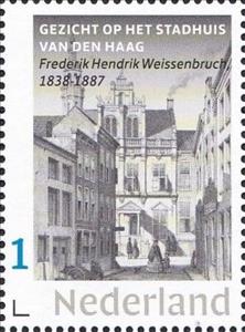 Stamp, South Holland, Netherlands- Personalized stamps,  , Architecture, Buildings