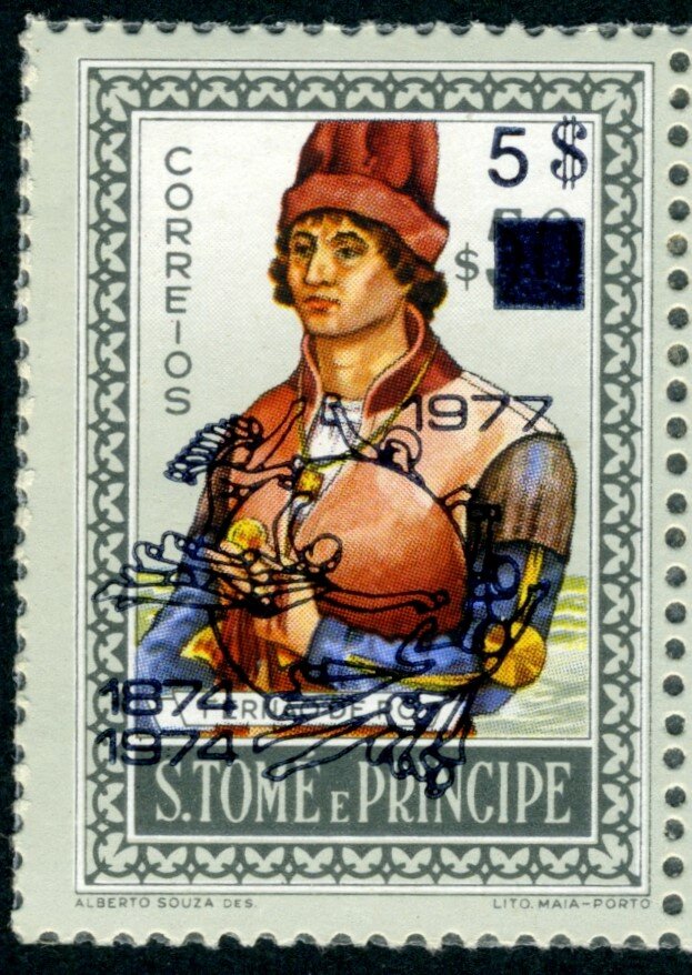 Fernão do Pó Overprint Type a