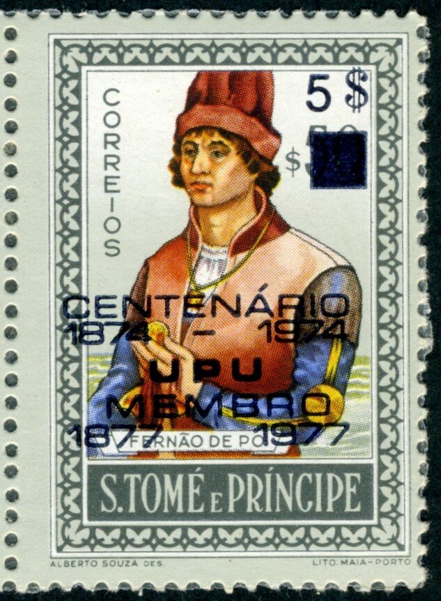 Fernão do Pó Overprint Type b