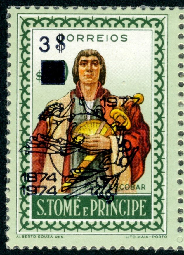Pêro Escobar Overprint Type a