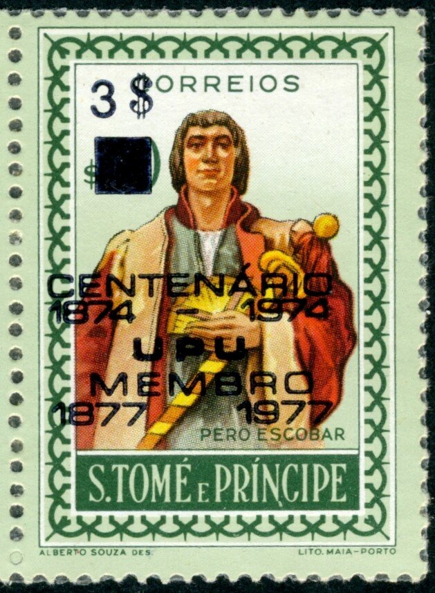 Pêro Escobar Overprint Type b