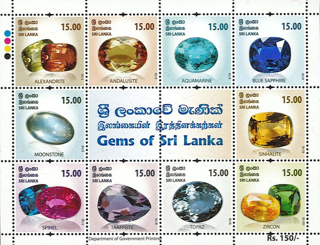 Gemstones of Sri Lanka