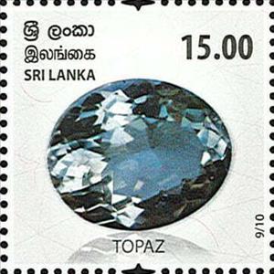 Stamp, Topaz, Sri Lanka,  , Gemstones