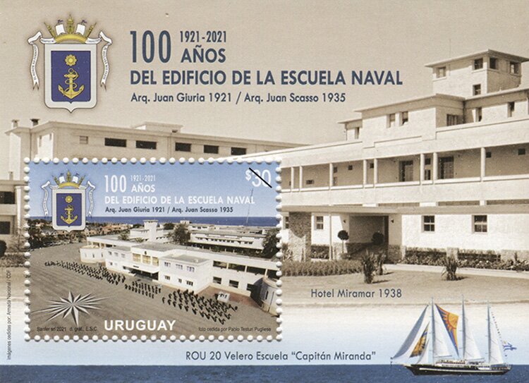 Building of the Naval School, Centenary