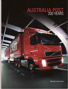 Booklet, Australia Post – 200 Years - Premium booklet, Australia,  , Anniversaries and Jubilees, Horses, Letters (Mail), Mailboxes, Post Offices, Postal Traffic, Postmen