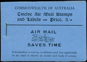 Booklet, Perth to Adelaide Airmail Service, Australia,  , Aircraft, Animals (Fauna), Aviation, Mammals, Sheep