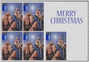 Booklet Pane, Shepherds 2013, Australia,  , Christmas