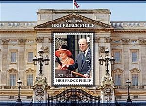 Souvenir Sheet, Prince Philip, Duke of Edinburgh, Memorial Issue, Cayman Islands,  , Royalty