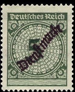 Stamp, Official Stamp, German Realm,  