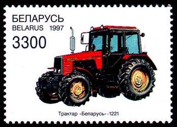 Stamp Tractor Belarus-1221