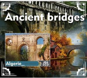 Souvenir Sheet, Ancient bridges, Cinderellas,  , Bridges