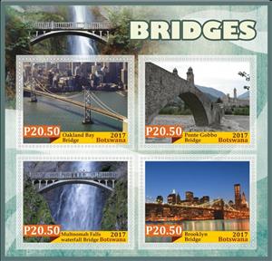 Mini Sheet, Architecture Bridges, Cinderellas,  