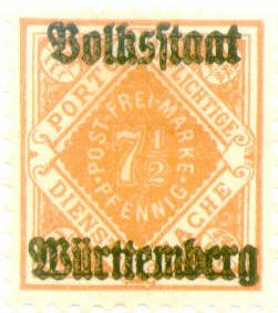 Overprint Volkstaat
