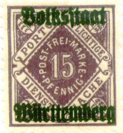 Overprint Volkstaat