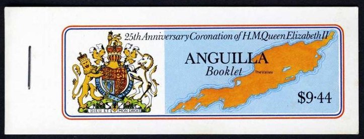 Booklet of 2 each, 25th anniversary of Queen Elizabeth II