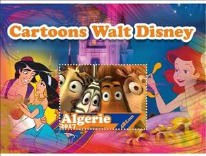 Souvenir Sheet, Disney, Cinderellas,  , Cartoons, Disney