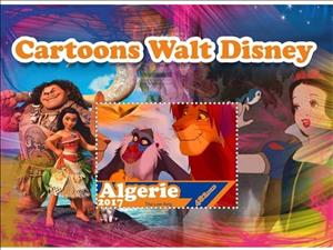 Souvenir Sheet, Disney, Cinderellas,  , Cartoons, Disney