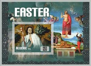 Souvenir Sheet, Easter, Cinderellas,  , Easter