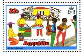 Stamp, Serenade, Anguilla,  